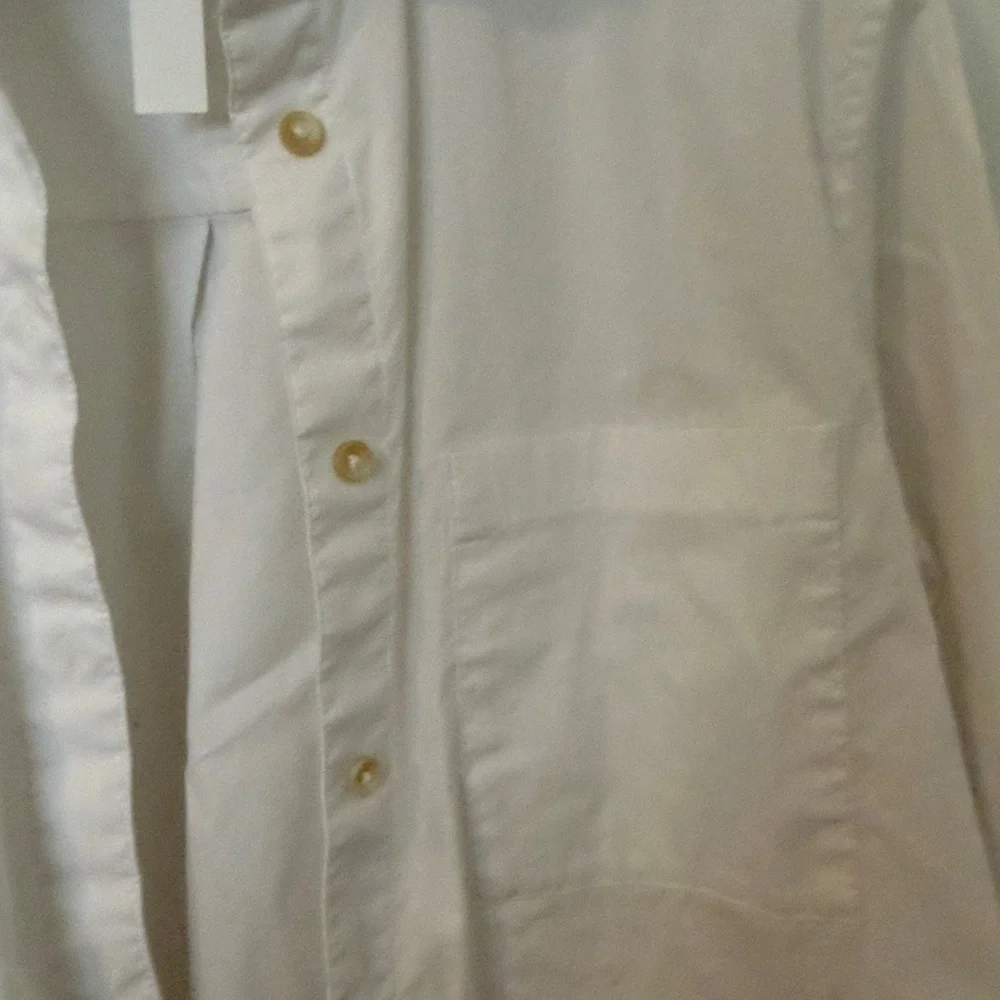 lululemon athletica womens White Button-Down Shirt - Picture 3 of 5